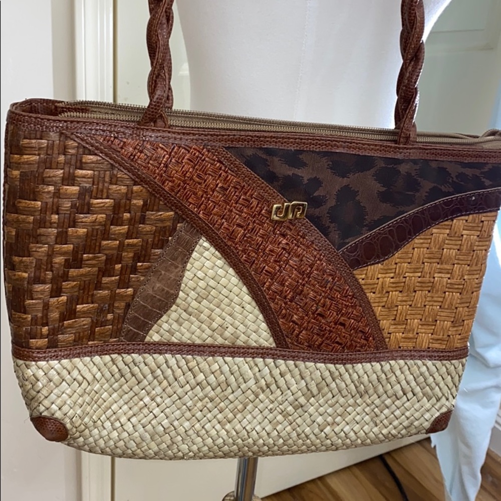 Pier Giorgio Multi Pattern Twisted Double Strap W… - image 1